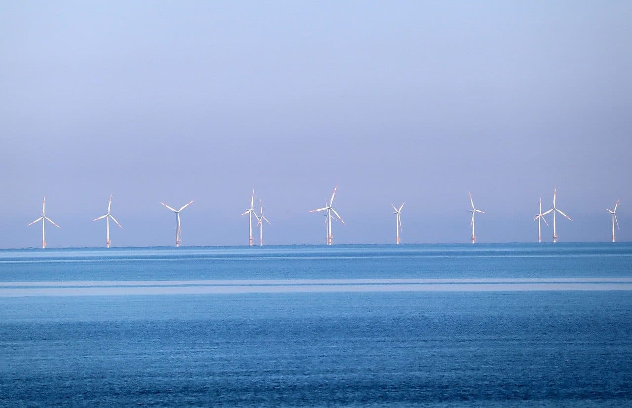 Turbinas en el mar