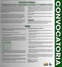 Convocatoria Convocatoria