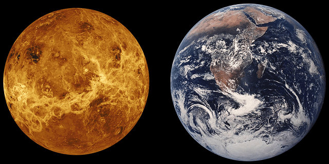 Venus y la Tierra