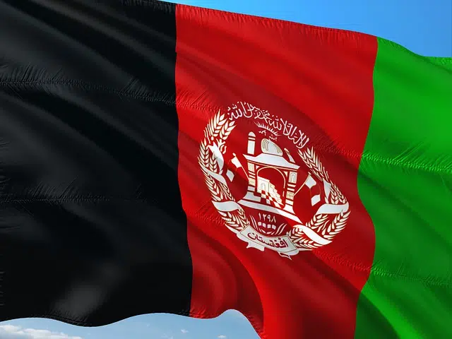 Bandera afgana