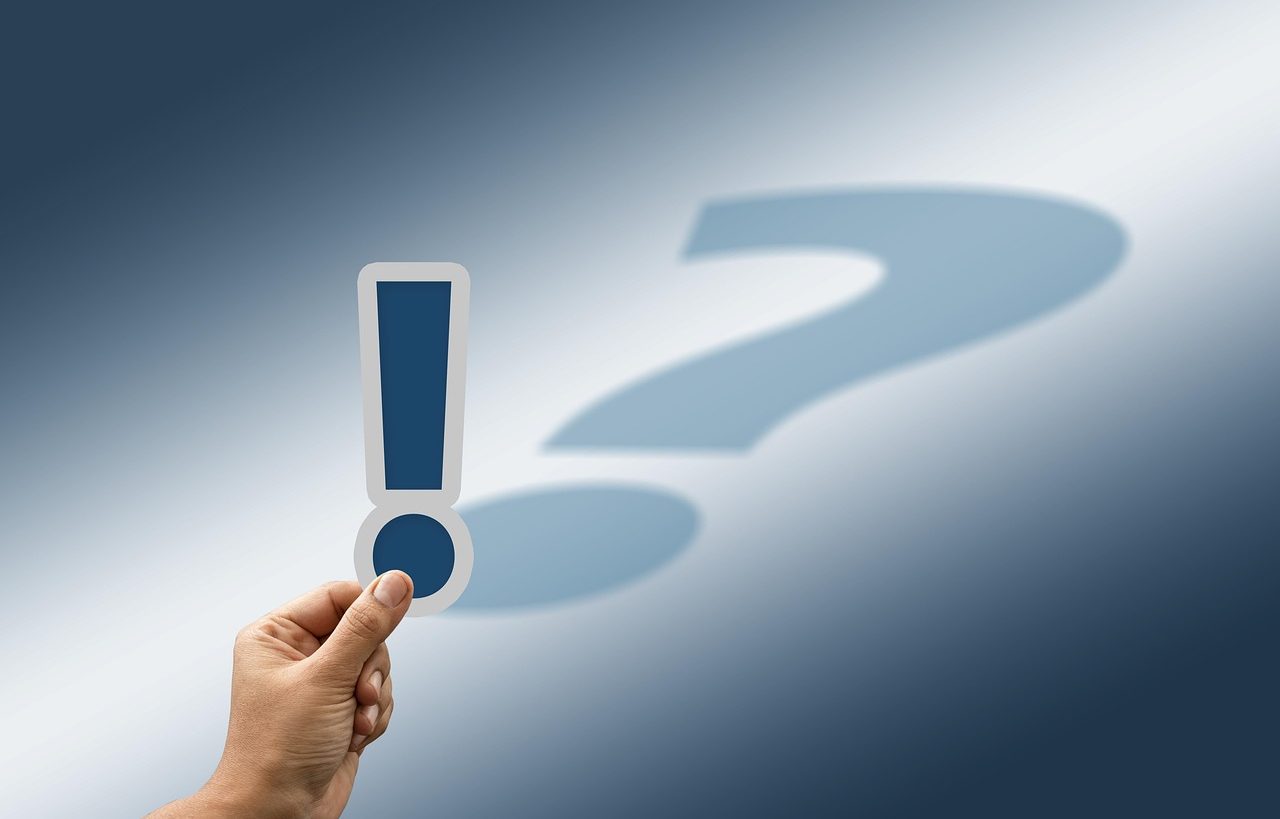 Signo de interrogación y exclamación