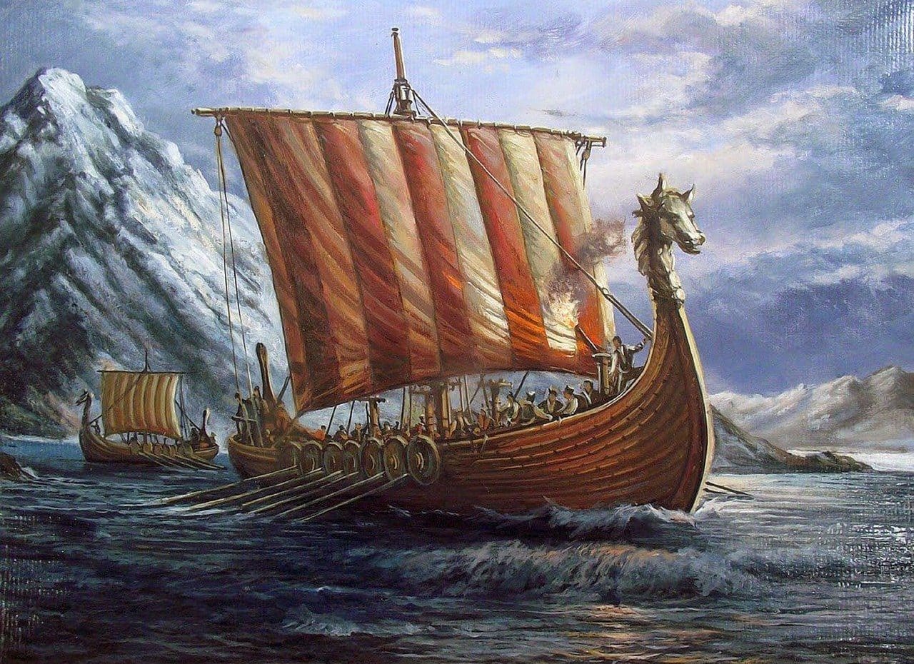 Embarcación vikinga