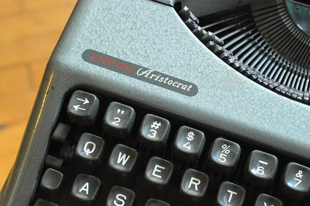 QWERTY máquina de escribir