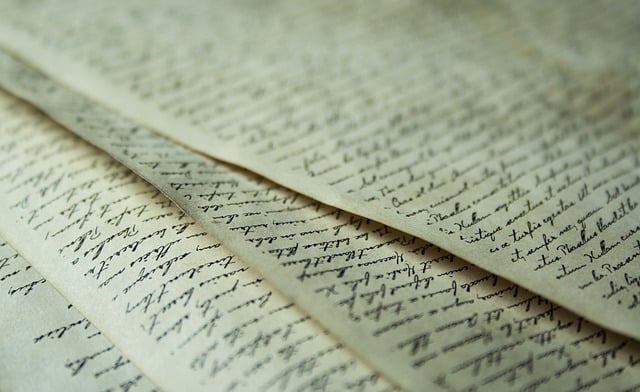 Cartas escritas a mano