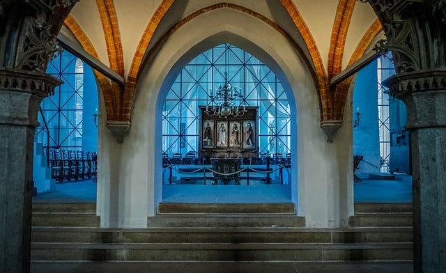 Altar de iglesia católica