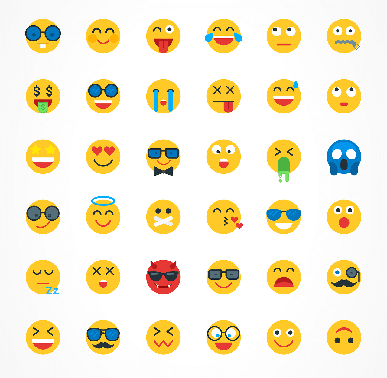 Emojis de caras