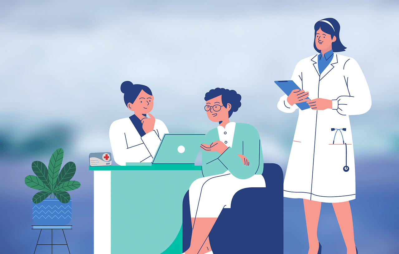 Personal médico-sanitario y paciente