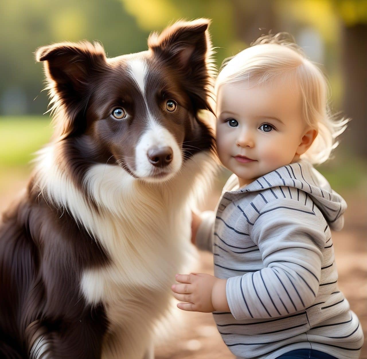 Niño y perro