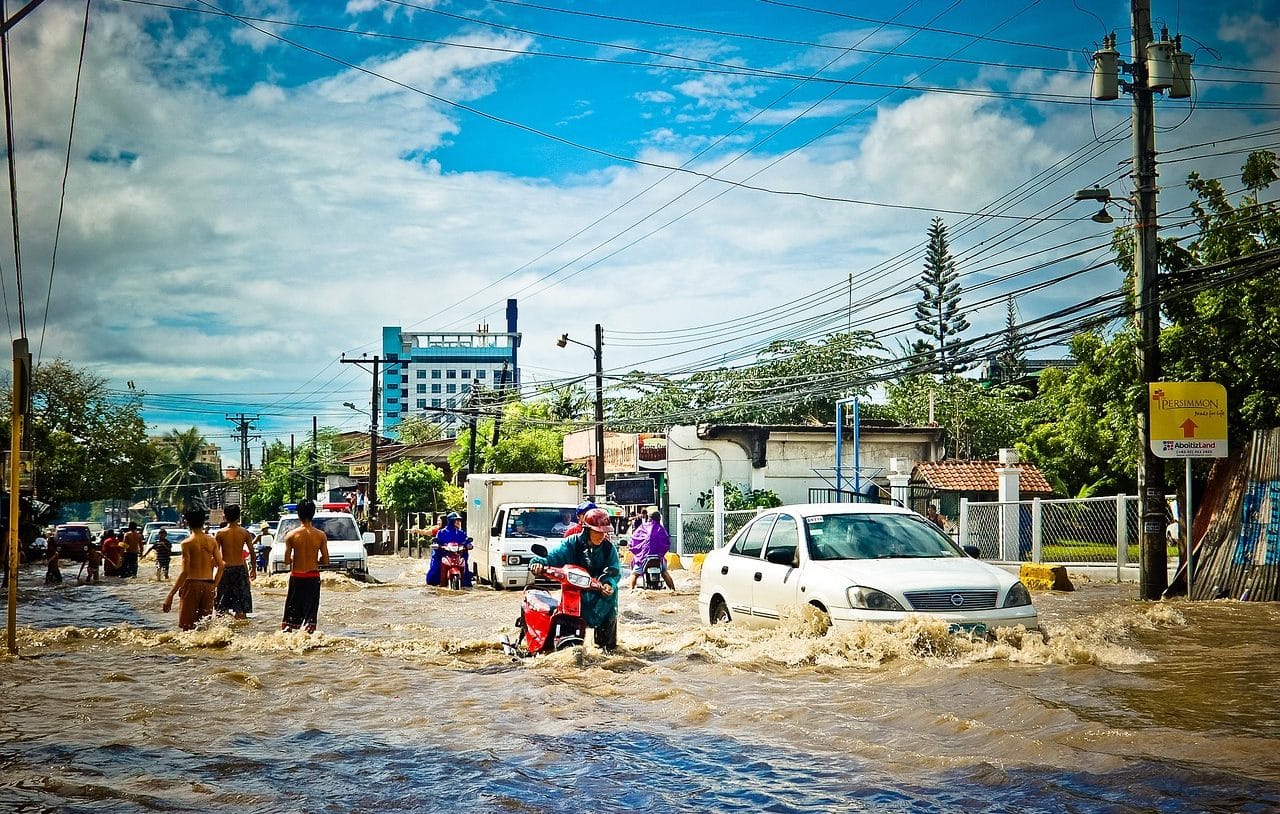 Ciudad inundada