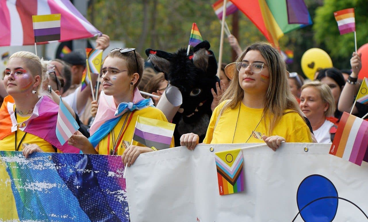 Manifestación por los derechos LGBTQ+