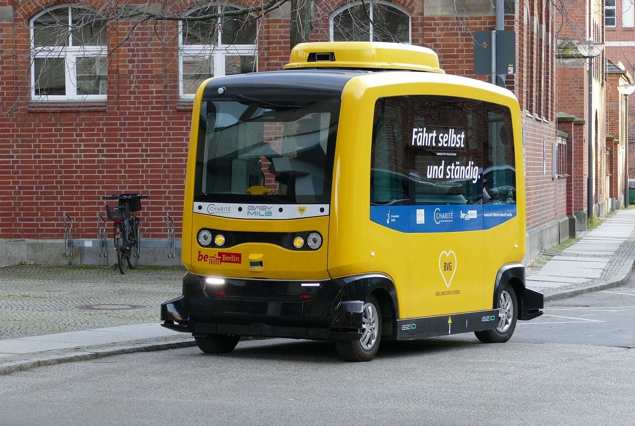 Primer autobús autónomo de Berlín