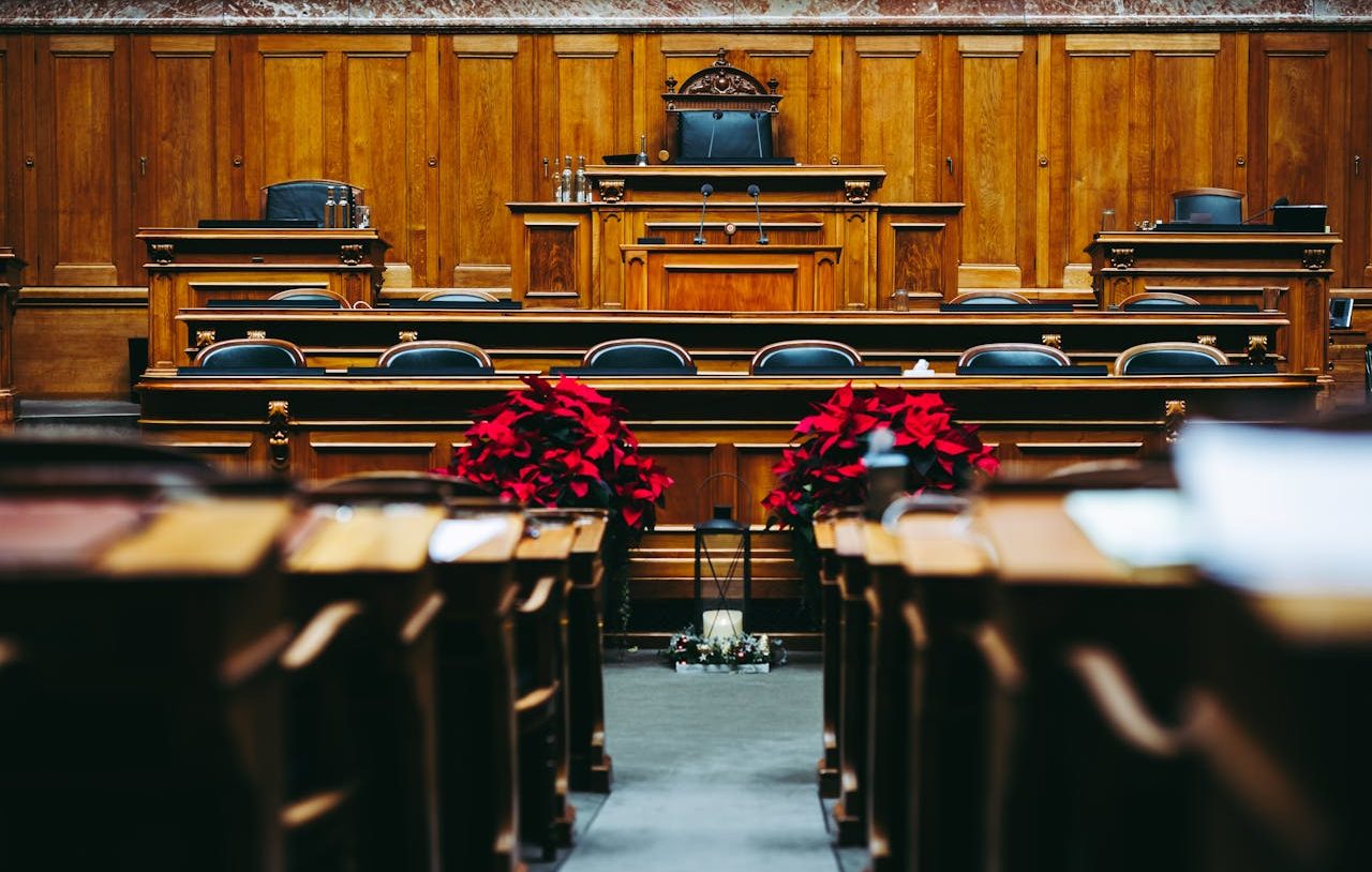 Sala de un tribunal