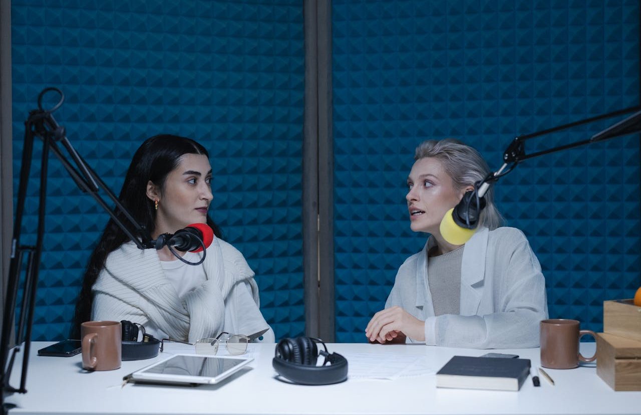 Entrevista en un podcast